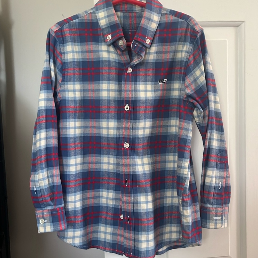 Vineyard Vines Flannel Button Down Shirt
